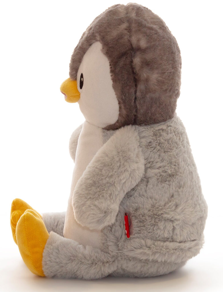 Personalised Penguin Grey Cubbie - Mikki and Me Kids