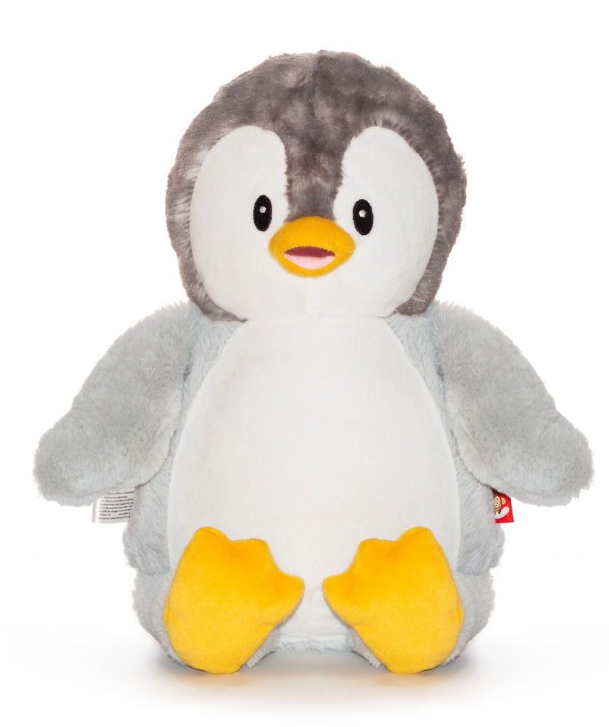 Personalised Penguin Grey Cubbie - Mikki and Me Kids